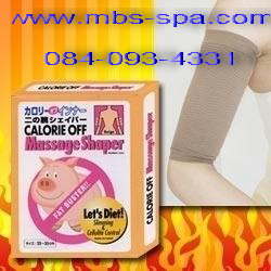 Calorie Off Massage Arm Shaperปลอกกระชับต้นแขนหมูเหมือนปอกแขนโอนามิ ลดความย้วย สลายไขมัน ให้ต้นเเขนเ